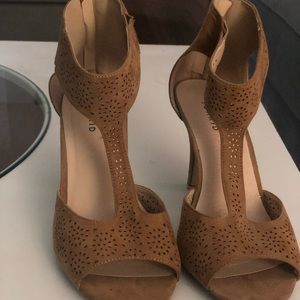 Torrid Tan Suede Heels